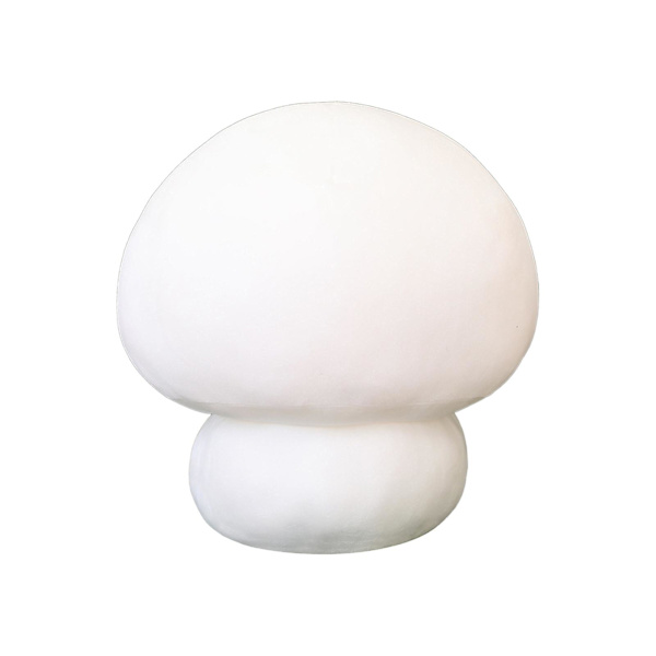 Søt sopp plysjleketøy Kawaii dukke sopp plysj utstoppet pute dekor barn[HK] white 23cm