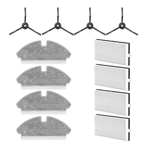 For M1 / Trouver M1 Støvsuger Erstatningsdeler Sidebørste Hepa Filter Mopp Klut Tilbehør[HK]