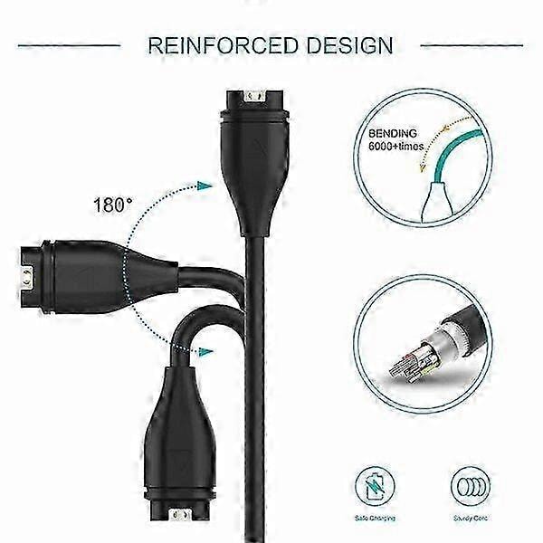 Lader Garmin Klokker - Universal Hurtiglader Svart Svart[HK]