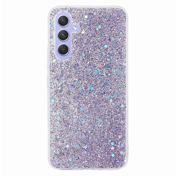 Samsung Galaxy A35 5G -kotelo, kimaltava naarmuuntumaton TPU-puhelinkuori [HK] Style D Multicolor