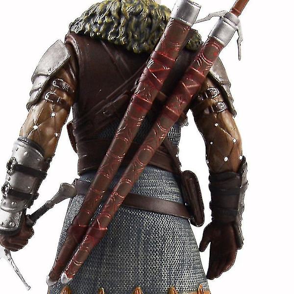 The Witcher 3: Wild Hunt Geralt Of Rivia Actionfigur Legetøj Spil Figur 24cm Pvc Samling Model Ornament Gave Til Børn[HK] figure (with box)
