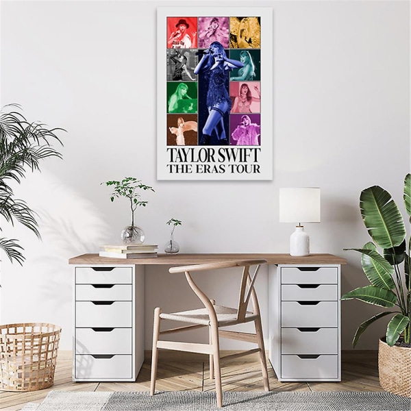 HK  Gaver Plakater Hjem Indretning Taylor Swift The Eras Tour Vægkunst World Tour Film Plakat Uden Ramme 30x45cm