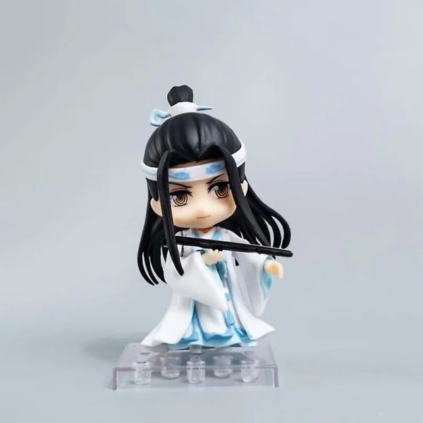 10 cm Modaozushi figur Wei Wuxian Lan Wangji Yilinglaozu Pvc actionfigur modell Kawaii samleleker[HK] 1068 in box