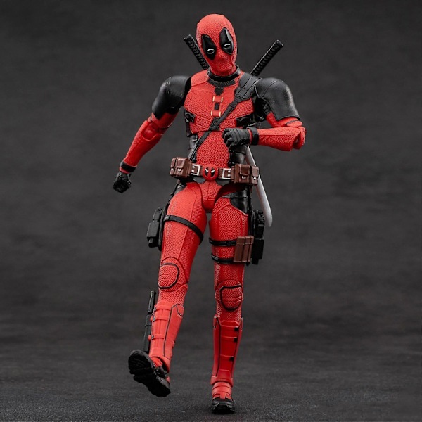 2024 Marvel Deadpool & Wolverine Actionfigurer av ZD Toys i Ask - Deadpool