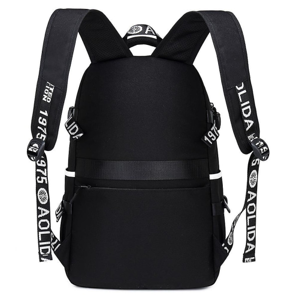 Erling Haaland Printed ryggsäck med tryck, studentryggsäck, resväska med stor kapacitet Style 6[HK]