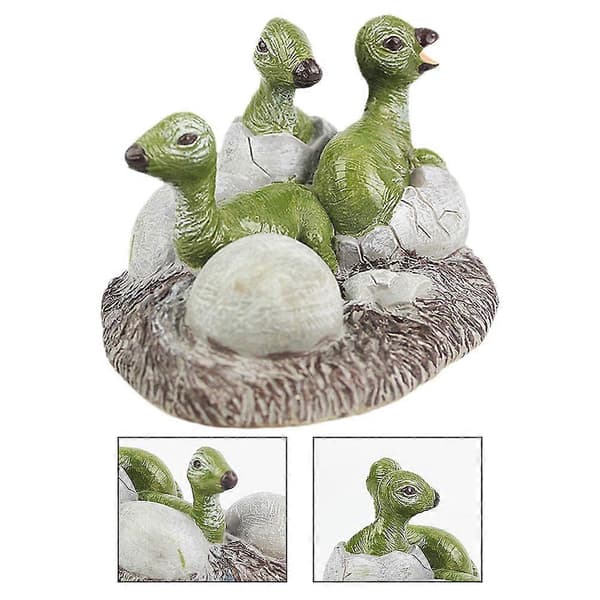 Simuleringsmodell Maiasaura Unger Dinosaurpynt for Dekorasjon 3 stk Sett[HK]