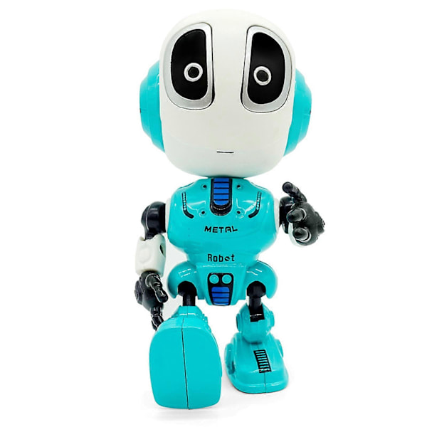 Talende robot til børn, interaktivt legetøj mini robot legetøj talende robot legetøj, Promotion[HK] Blue