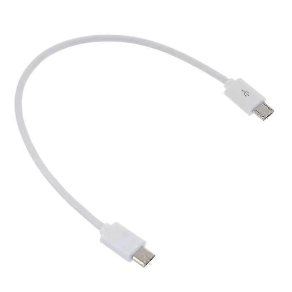 Micro USB OTG-kabel Micro USB 2.0 B Han til Micro USB B Han Tilslutningsforlængerkabel OTG-aktiveret[HK] 0.2m