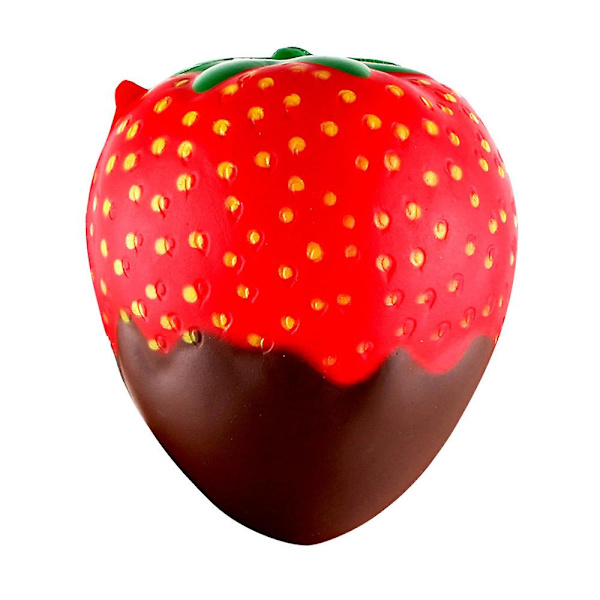 Choklad- och Jordgubbsdoftande Squishy Långsamt Stigande Klämleksaker Jumbo-kollektion [HK] A