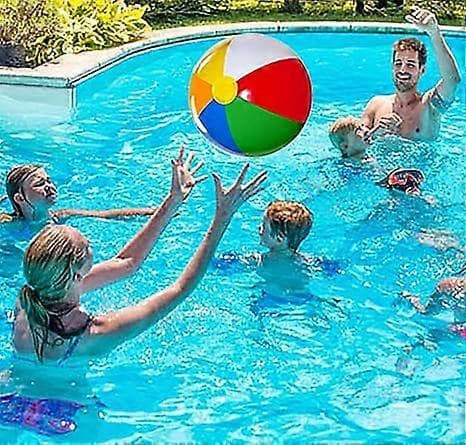 Badebolde 3-pak oppustelige badebolde til børn - strandlegetøj til børn og småbørn, poolspil, poollegetøj[HK]