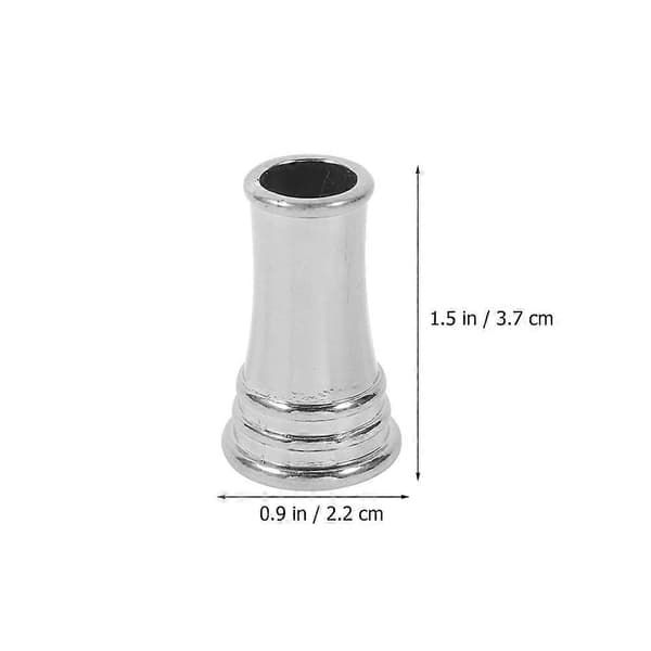 Skrivbords Pennhållare Koppar Pennställ för Förvaring Silver 4-pack[HK]