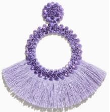 Boho Halskæder til Kvinder Håndlavede Kreative Statement Smykker[HK] Purple