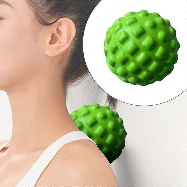 Elastisk träningsmassageboll för riktad nack- och ryggmuskelterapi [HK]