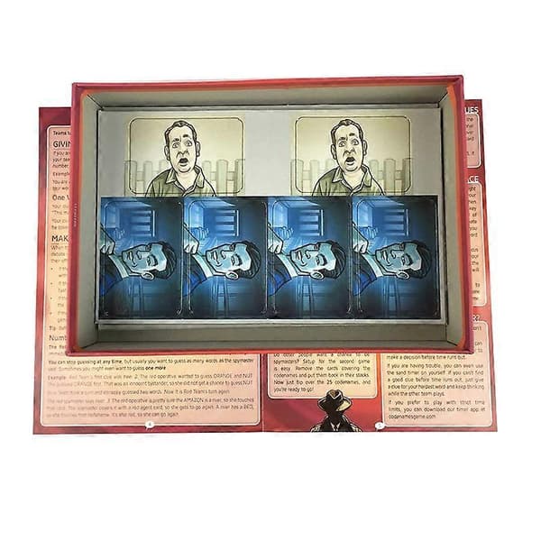 Action Codenames Brädspel Code Names Familjevän Fest Kortspel Leksak för Hemmet[HK] as show