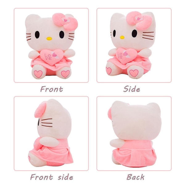 25/30/40cm Hello Kitty plysjdukke Myk leketøy Fylt søt tegneserie japansk barn anime [HK] 25cm