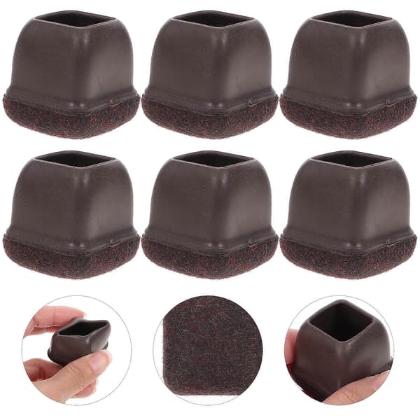 Bordbena Beskyttelse Møbelben Beskyttelse Stolben Beskyttelse 8 stk Kaffe[HK]