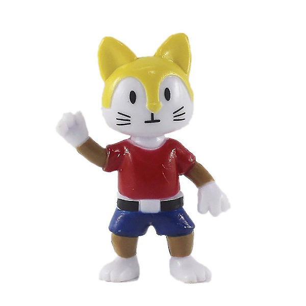 8 stk./sæt Stumble Fall Guys figurlegetøj søde spilkarakter dukke actionfigurer kagetoppe skrivebordsdekorationer børn drenge piger gaver[HK]