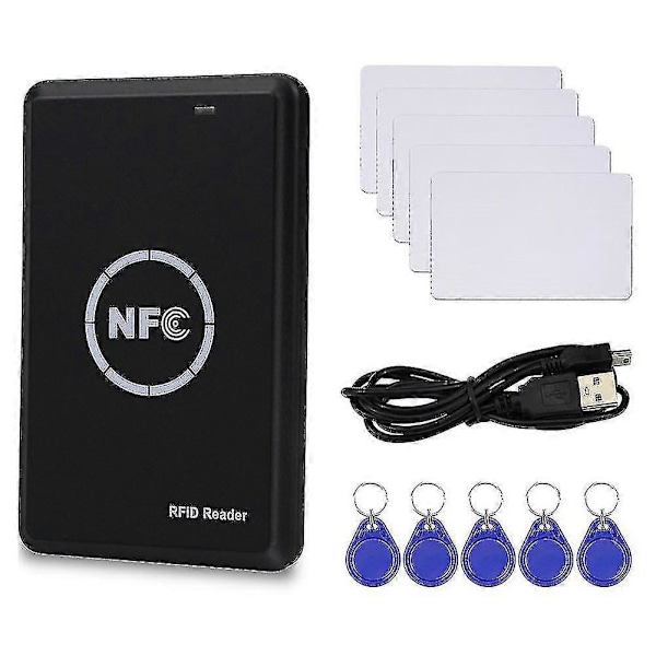 Rfid Nfc Kopimaskine Duplikator Nøglebrik Smart Card Læser Skriver 13.56mhz Krypteret Programmer Us-FCY[HK]