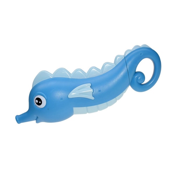 Djurtecknad vattenpistol sommar simning strand utomhus vattenleksaker för barn småbarn[HK] Blue Hippocampus