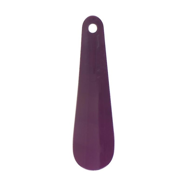 HK 1 stk. 16 cm skohorn i plast, skohorn i skeform, skohorn, skohornløfter Fengshuo Purple