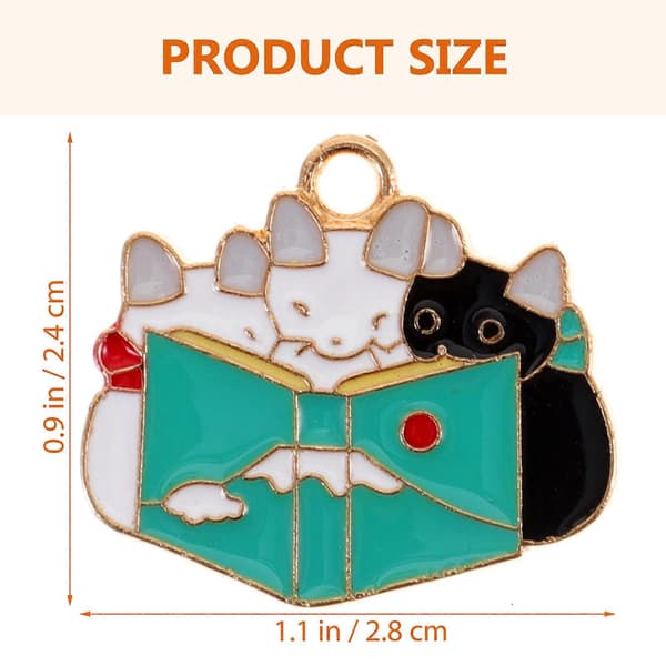 Katt Hänge Accessoar Koreansk Stil Legering för Dekorationsbruk 20st[HK]