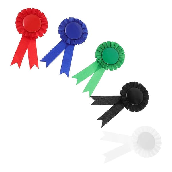 Tomme Præstationspriser Blikbroche til Festdekoration 5 stk. [HK]