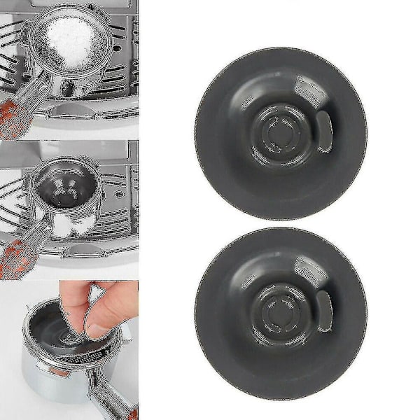 Otwoo 2x puhdistuskiekko Sp0001517 Sage Barista Espresso -kahvikoneelle Bes875 54mm[HK]