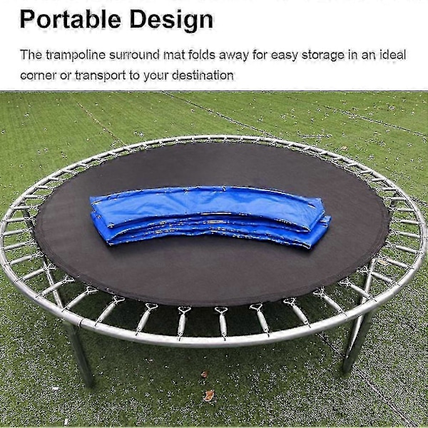 6ft Säkerhetsskydd Fjäderskydd Rund För Barn PVC Trampolin Vaddering Ersättning[HK]