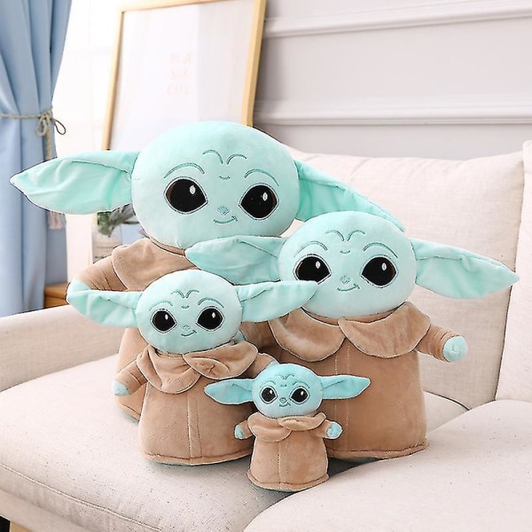 Baby Yoda pehmolelu sarjakuva täytetty figuurinukke pehmolahjaksi[HK] 18cm