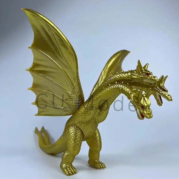 Ny modell Actionfigur Godzilla VS King Ghidorah Film 15cm Modell King Of The Monsters Mjuka Limfogarner Leksaker För Barn Pojkpresent King Ghidrah 15cm