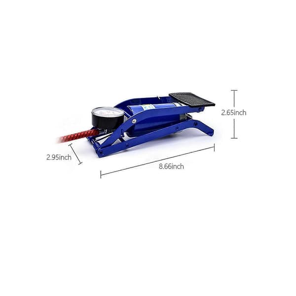 Däckpump Bilpump Fotpedal Bil Elbil Pedalpump Trampbil[HK]