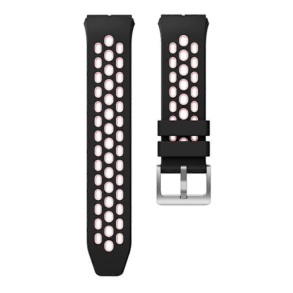 Silikonarmband för Huawei Watch GT 2e Balck Light Pink