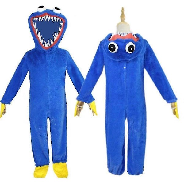 Poppy Playtime Huggy Wuggy Cosplay Kostume Børn Halloween Kostume-l[HK] M