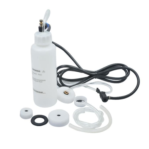 Pneumatiskt verktyg för byte av bromsvätska, byte av bromsvätskepump för bilar 500 ml automatisk broms och kopplingsskiva - passar alla fordon([HK])