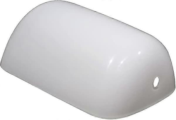 Vit skrivbordslampa skärmbyte 22,5 cm[HK]