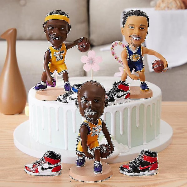 Kobe Bryant Actionfigur Statue Bobblehead Basketball Dukke Dekoration [HK]