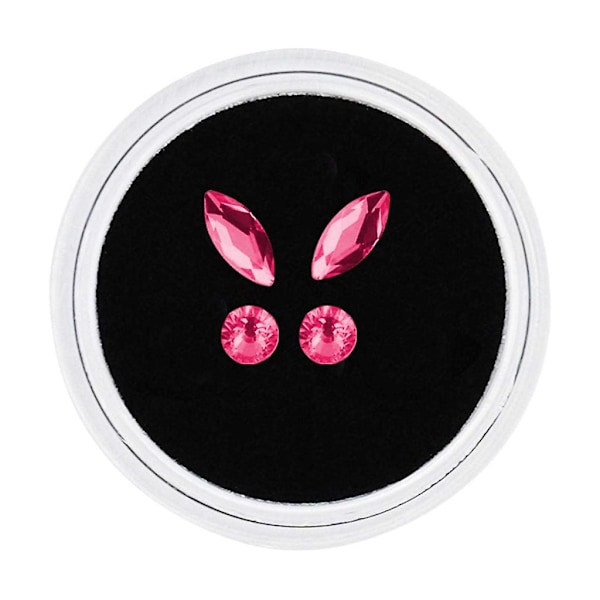 Tand Smykkesten Krystal Diamant Ornament Forskellige Former Farver Tand Smykker [HK] Pink