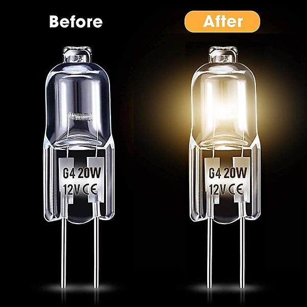 G4 halogenlampor[HkkK] 10W 10pcs