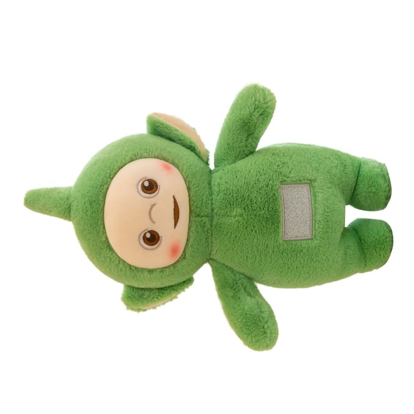 Teletubbies Animerede Karakterer Omgivet af Plys Actionfigurer Soothing Legetøj Pige Tegneserie Dukker Børns Feriegaver[HK] green 11.8In