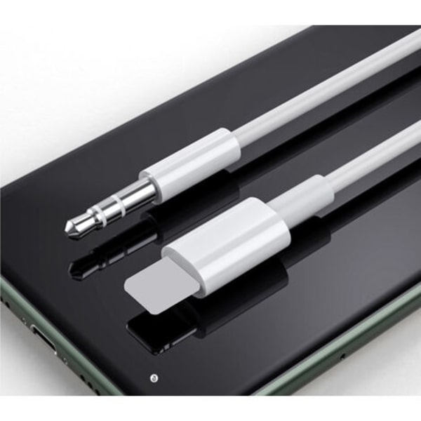 Pingguo Lightning til 3,5 mm lydbiladapterkabel til mobiltelefoner (HK)