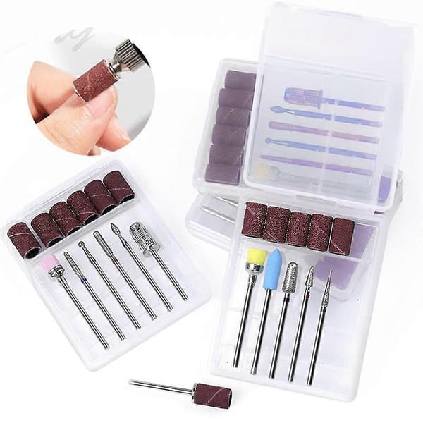 Nagelborr-set i volframstål för nagelslipning 1 set [HK]