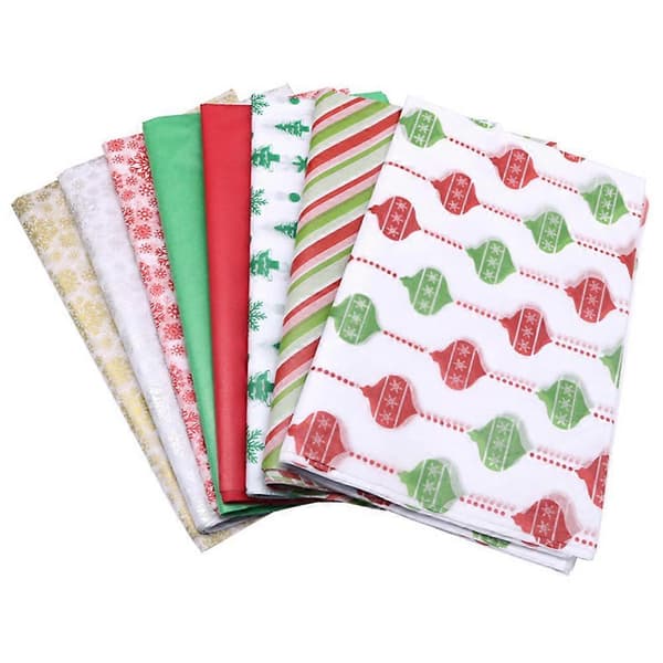 Julklappspapper Presentförpackningspapper för presentbruk 50 st Set[HK]