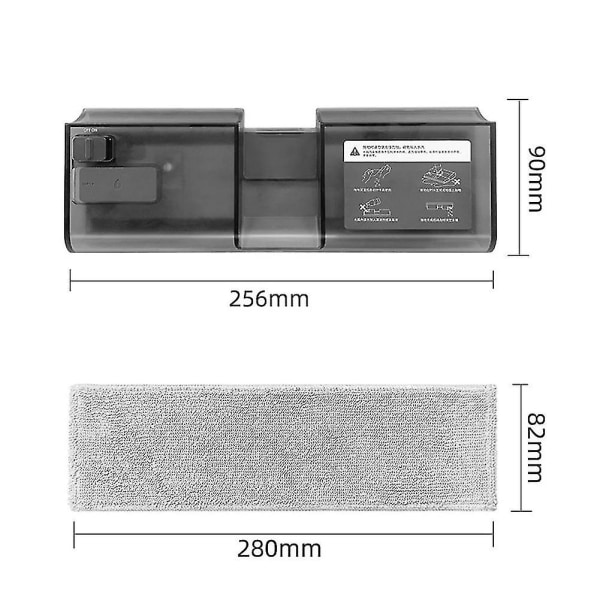 Vandtank Moppeserviet Reservedel Til V12 V11 Håndholdt Trådløs Støvsuger Udskiftningstilbehør Hy[HK]