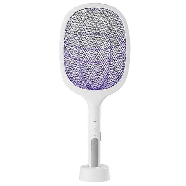 HKK  Xiaomi Mosquito Swatter 2 i 1 Myggestikker med UV-lampe USB 1200mAh Genopladelig Fluesmækker