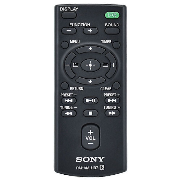 Ny Original RM-AMU197 Til Sony HIFI Audio Display System Fjernbetjening RMAMU197[HK]