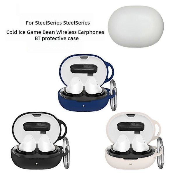 Skyddsfodral i silikon för SteelSeries Arctis GameBuds[HK] Black
