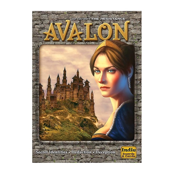 The Resistance Avalon-kortspil Indie-bræt- og kort Socialt fradrag Feststrategikort Spillebrætspil[HK]