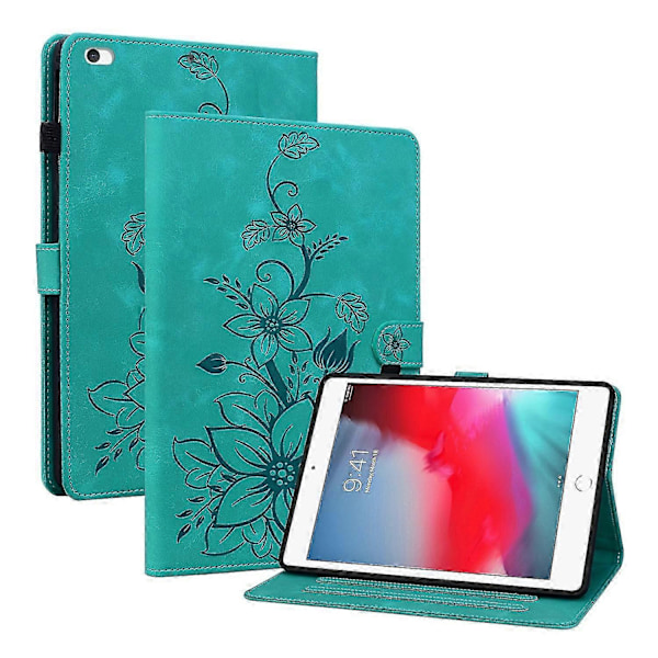 Emed Nahkakotelo iPad mini 5 / 4 / 3 / 2 / 1:lle [HK] Green