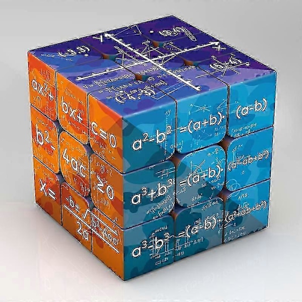 \"3x3x3 Magisk Puslespillkube Matte Kjemi Elementkube Barnegaver Pedagogiske Leker Tw\"[HK] Math1