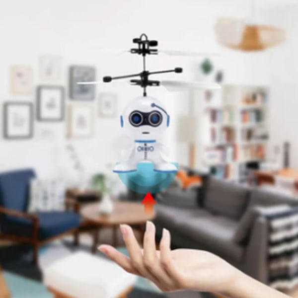 Flygende Robot Induksjon Elektrisk Fjernkontroll Flyrobot for Gutter Jenter Bursdagsgave[HK]